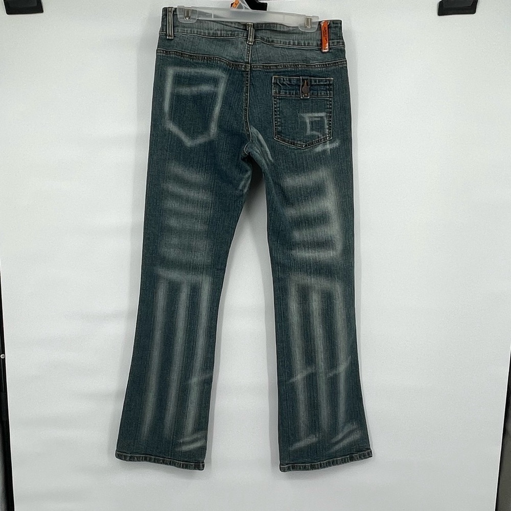 Apollo jeans vintage 90s Y2K faded pattern jeans - Picture 2 of 9